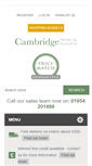 Mobile Screenshot of cambridgehomeandgarden.com